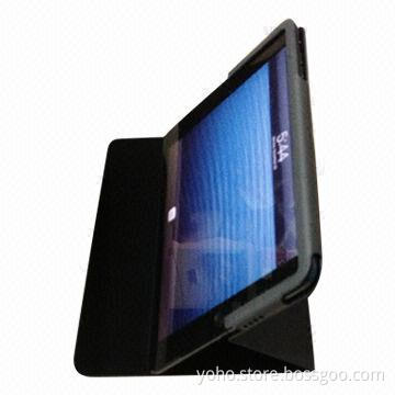 Mini Leather Case for iPad with Manganese Steel